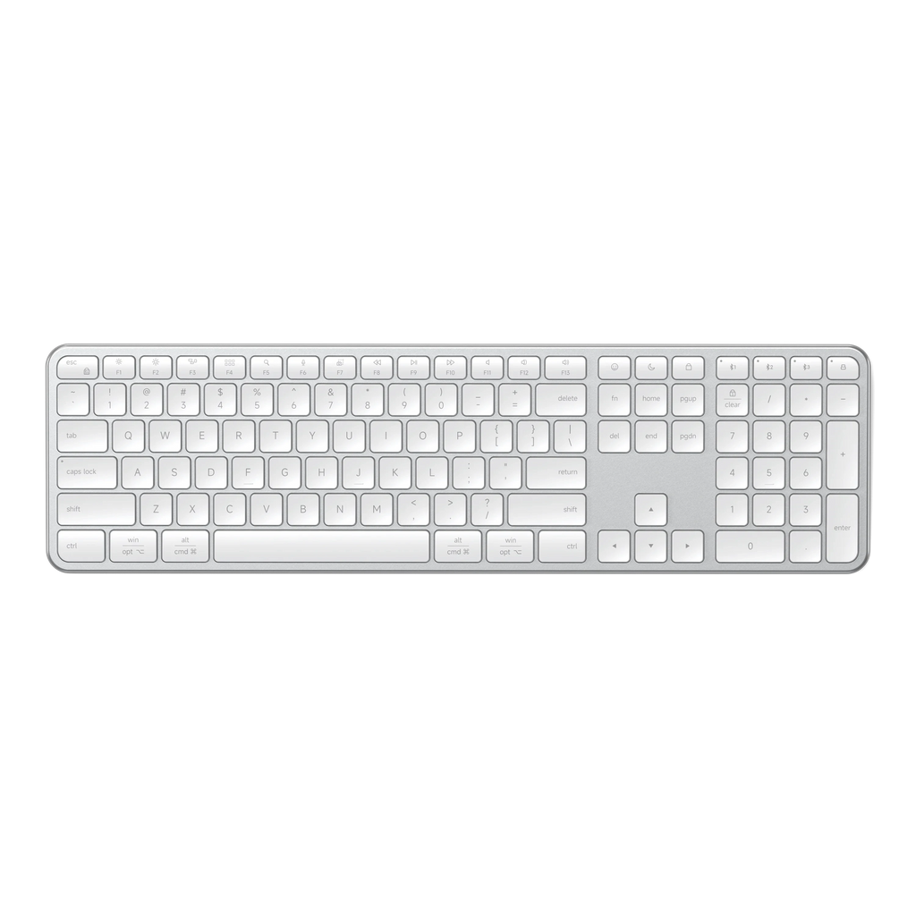 Extended Wireless Keyboard — front product view