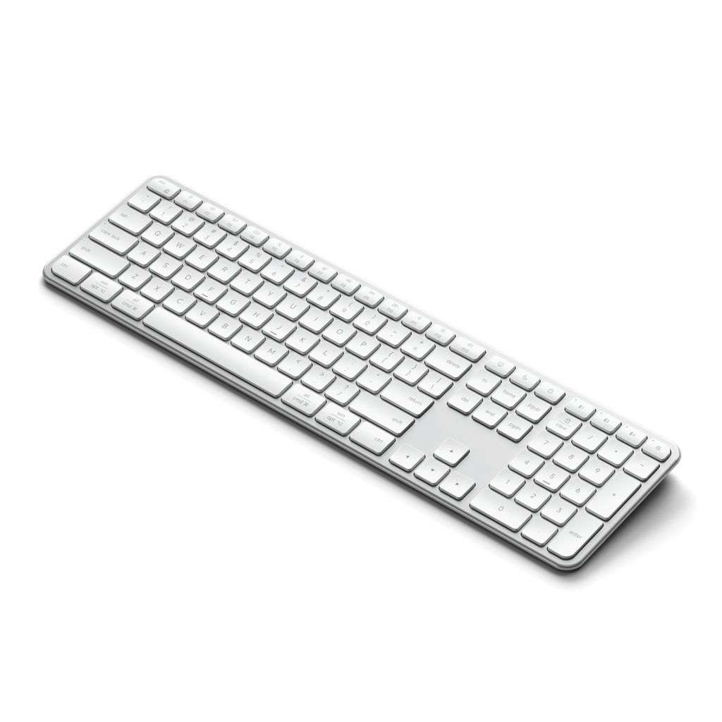Extended Wireless Keyboard — three-quarter product view