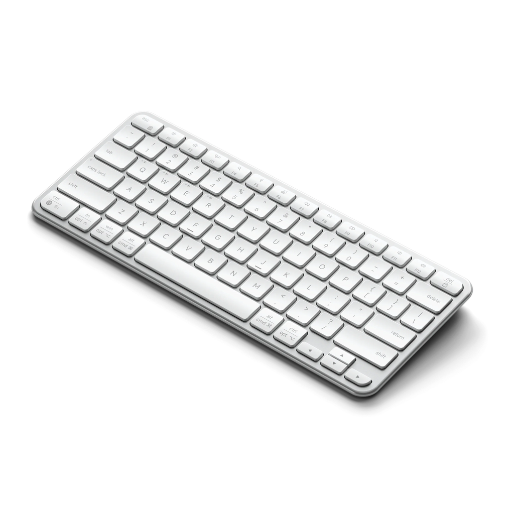Slim Wireless Keyboard — three-quarter product view