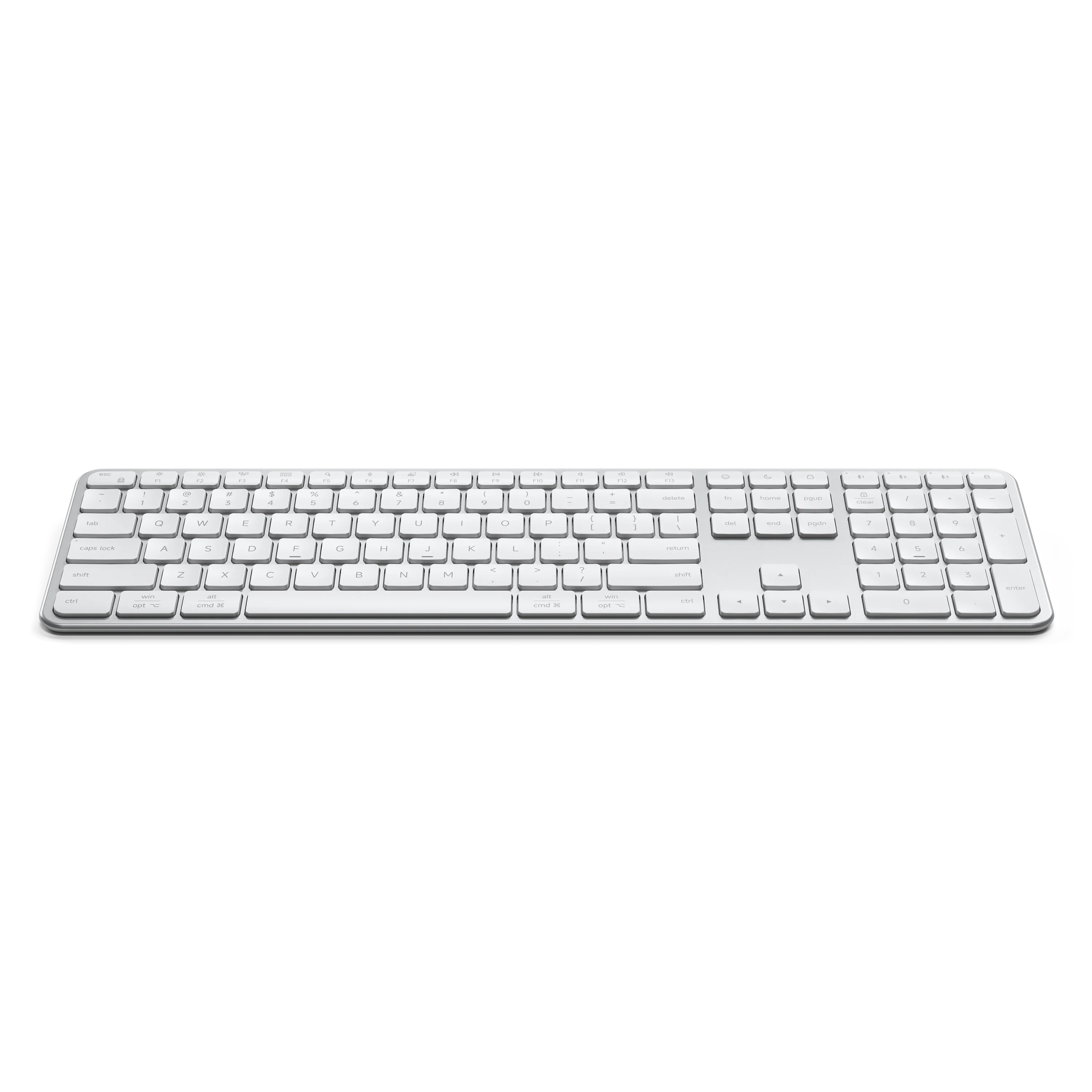 Extended Wireless Keyboard — keyboard layout detail